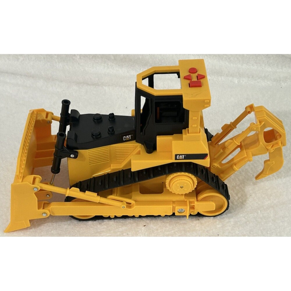 Vintage CAT BULLDOZER Toy State Industries 1997 Caterpillar w/ Sounds Works 12x7